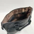 Walnut Black Leather Briefcase by Nikau Design