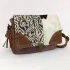 Poppy Hide/Canvas Crossbody Bag Bag by Backyard