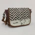 Katie Hide/Canvas Crossbody Bag Bag by Backyard