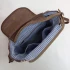 Sammy Hide/Canvas Crossbody Bag Bag by Backyard