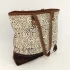 Adeline Hide/Canvas Tote Bag by Backyard