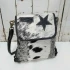Diana Hide Crossbody Bag Black by Backyard