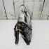 Diana Hide Crossbody Bag Black by Backyard