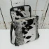 Diana Hide Crossbody Bag Black by Backyard