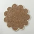 Seagrass/Jute Daisy Placemat by Le Forge - Natural