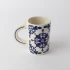 Bernadette Assorted 2 Mugs by Le Forge - White/Blue