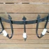 5 Cup Leaves Wall Sconce by Backyard