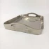 Rectangle Handle Tray Nickel Large by Vanillaware