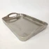 Rectangle Handle Tray Nickel Large by Vanillaware