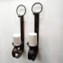 Iron Candle Wall Sconce by Backyard
