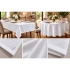 Commercial Tablecloth Plain Black/White
