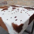 Caramel Nate Hide Stool by Backyard