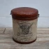 Steer Iron/Canvas/Leather Stool by Backyard