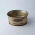 Aluminium Champagne Oval Planter by Le Forge