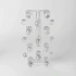 Clear Crystal Ball Vase by Le Forge