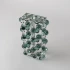 Crystal Durland Vase by Le Forge - 20cm