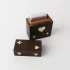 Brass Single Card Box by Le Forge