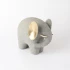 Grey/Gold Resin Elephant by Le Forge