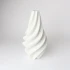 3D Arctic White Vase 17 by Le Forge