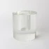 Clear Crystal Harvey Vase by Le Forge - 16cm