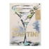 Multi Art Canvas "Dry Martini" by Le Forge - 50x70cm