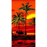 Red Sky Beach Towel by Elements