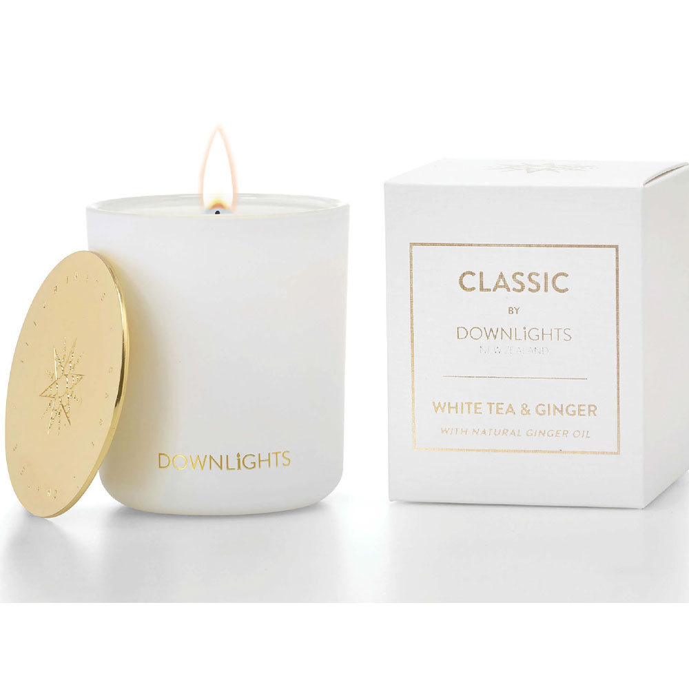 White Tea and Ginger Classic Candle by Downlights queenb