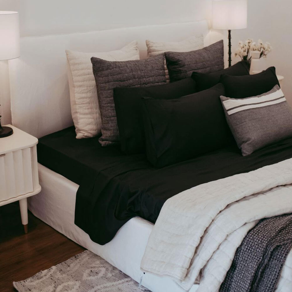 100 Bamboo Charcoal Sheet Set by Bamboo Haus queenb