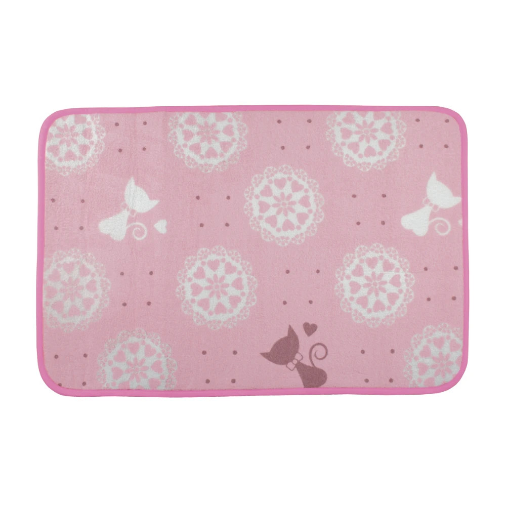 Purchase a Snowdrop Pink Short Fleece Rug By Elements | queenb.co.nz ...