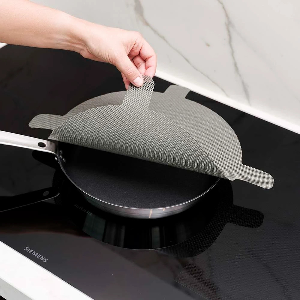Slatter Guard Purchase Silicone Fibreglass Splatter Guard - 32cm by Nostik | queenb.co.nz