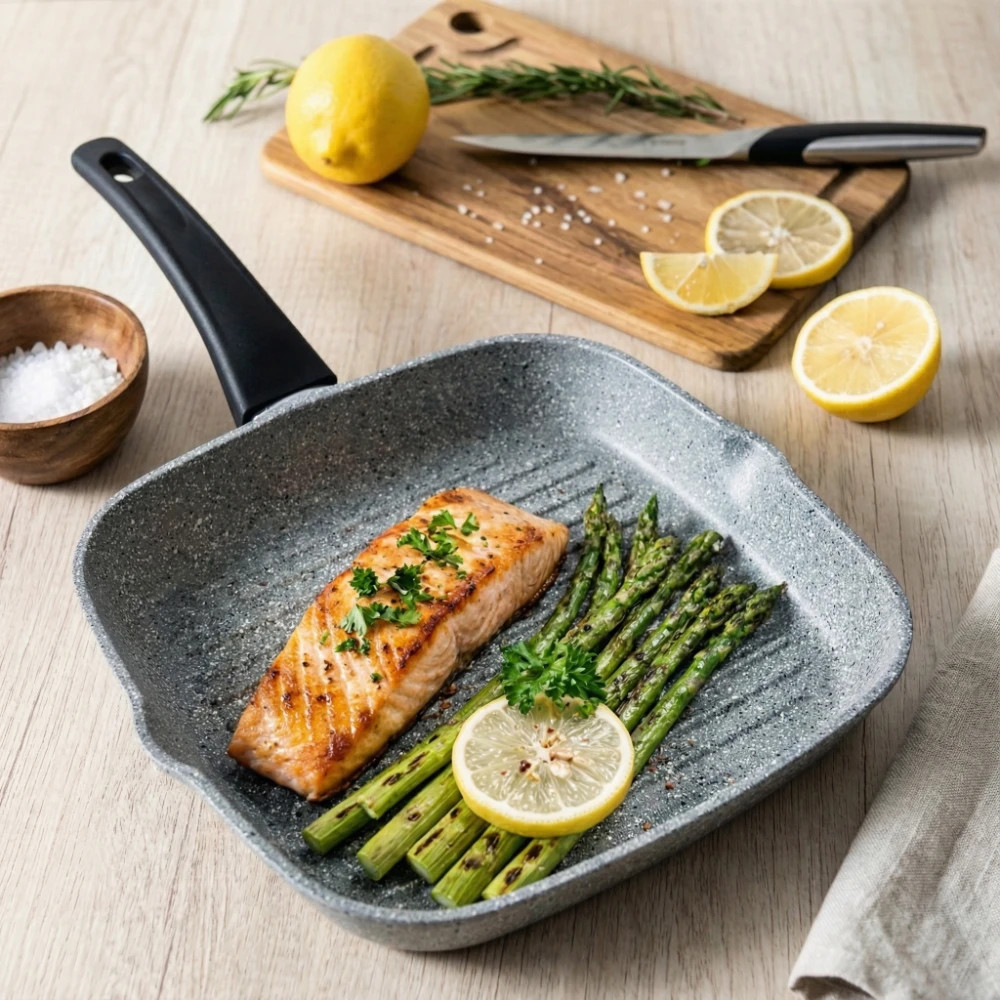 Purchase Dura Induction Grill Pan 28cm by Flonal Cookware | queenb.co.nz