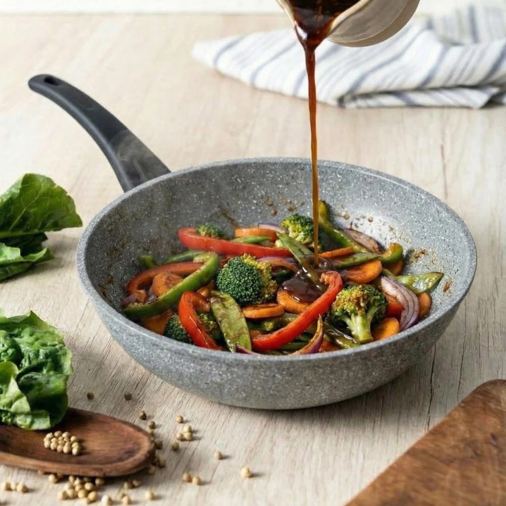 Purchase Dura Induction Wok 32cm by Flonal Cookware | queenb.co.nz
