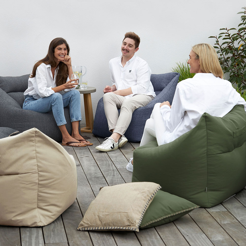 Bean Bags & Ottomans - Abecca