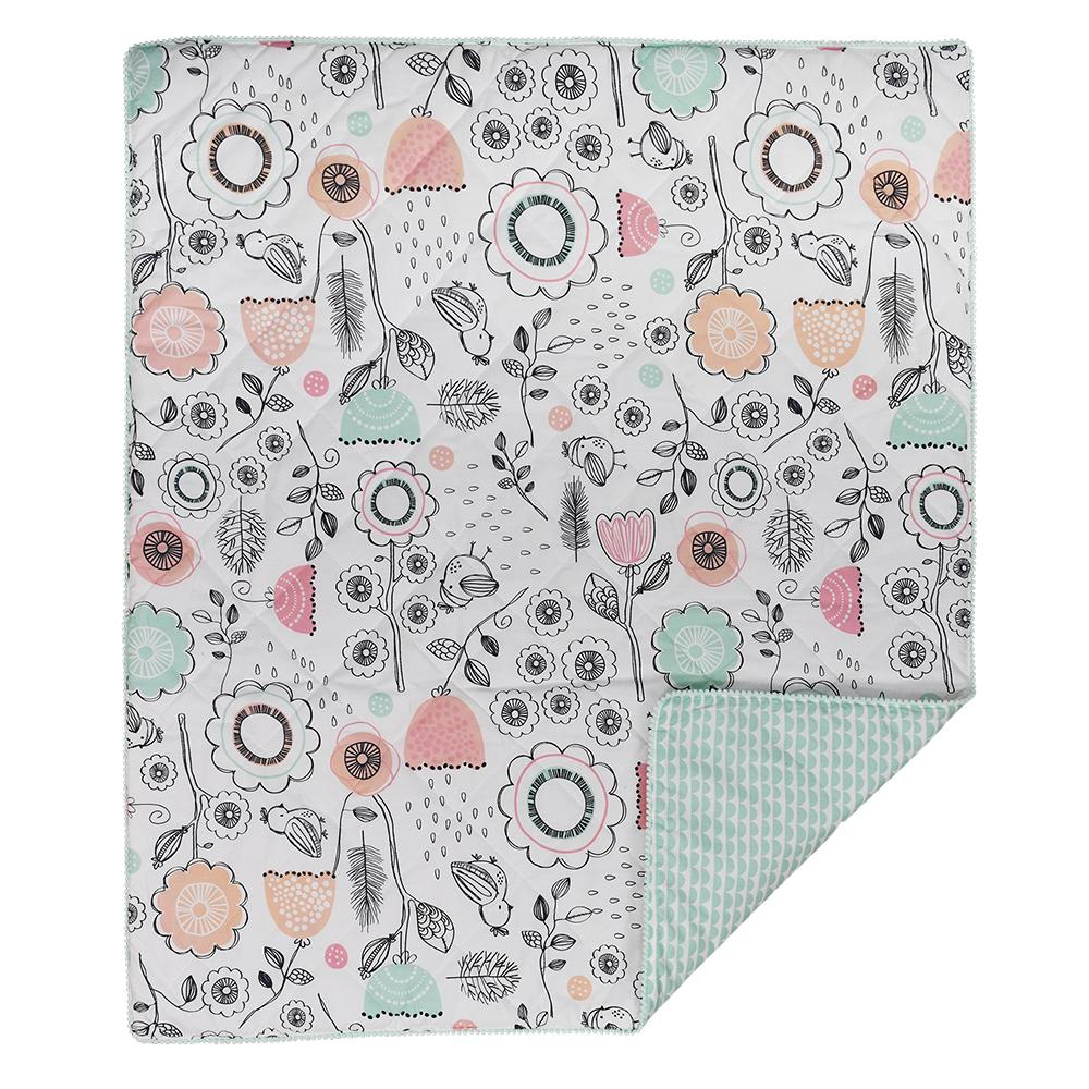 Shop Quilted Cot Comforter Sparrows by Lolli Living with Afterpay