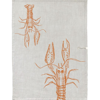 Buy Kaimoana/ Koura Tea Towel by Linens and More | Support Small New ...