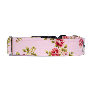 Clasp Collar [Pink Roses]