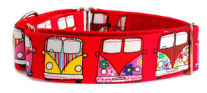 Martingale Collar [Camper Van Red]