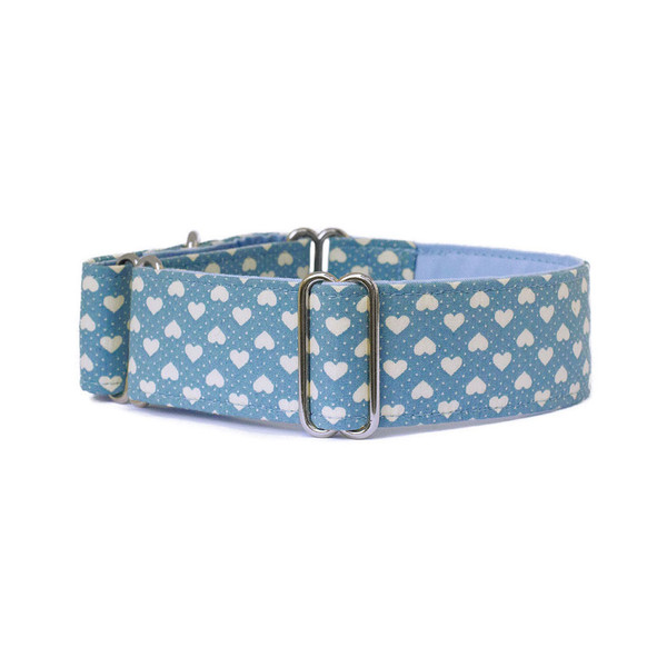 Martingale Collar [Blue Hearts]
