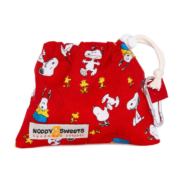 Treat Bag / Poop Bag Dispenser [Snoopy Oh Joy! Red]