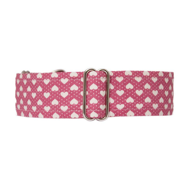 Martingale Collar [Pink Hearts]