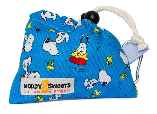 Treat Bag / Poop Bag Dispenser [Snoopy Oh Joy! Blue]