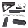 AR-15 Furniture Set Complete Magpul MOE Stock Assembly (Black)