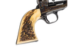 Colt 45 Colt SAA 3rd Gen 7.5" Barrel Sambar Stag Near-Full Bark Coverage (Made in 1977)