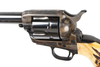 Colt 45 Colt SAA 3rd Gen 7.5" Barrel Sambar Stag Near-Full Bark Coverage (Made in 1977)