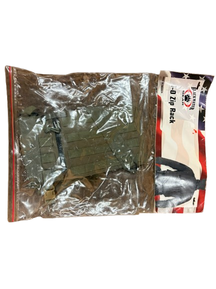 Blackwater Gear I-O Zip Rack Green