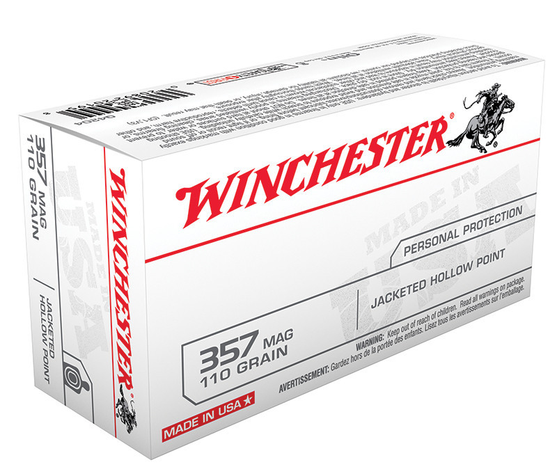 Winchester 357 Magnum 110gr JHP (Box of 50)