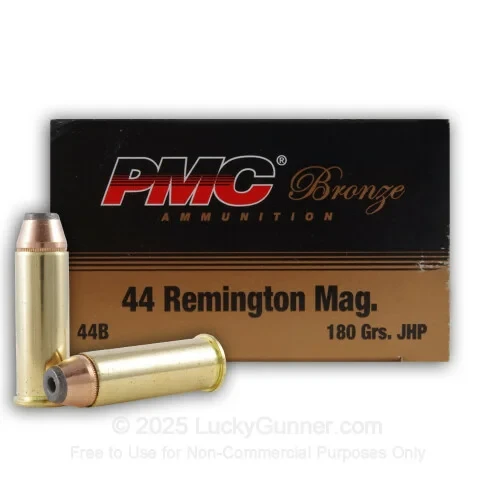 PMC Bronze 44 Magnum 180gr JHP (Box of 50)