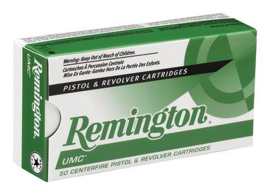 Remington UMC 380 Auto 95gr FMJ/MC L380AP (Box of 50)