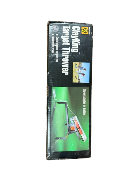 NIOB Hoppes 9 ClayKing Clay Pigeon Target Thrower #4004