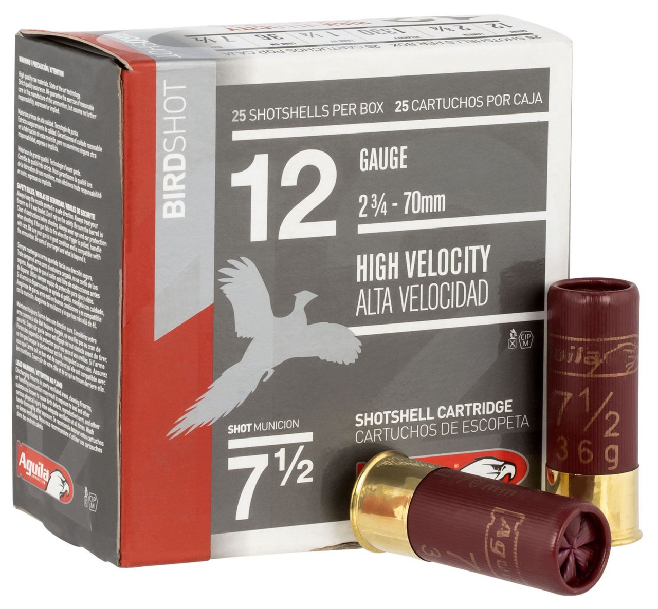 Aguila Game Load 12ga-2.75" 1-1/4oz 7.5 Shot (Box of 25)